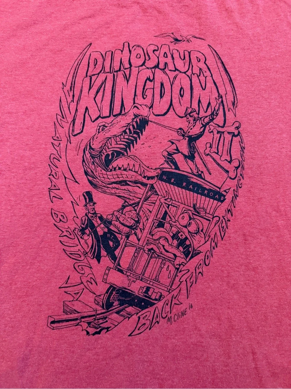 Dinosaur Kingdom II, Natural Bridge, VA - Tshirt